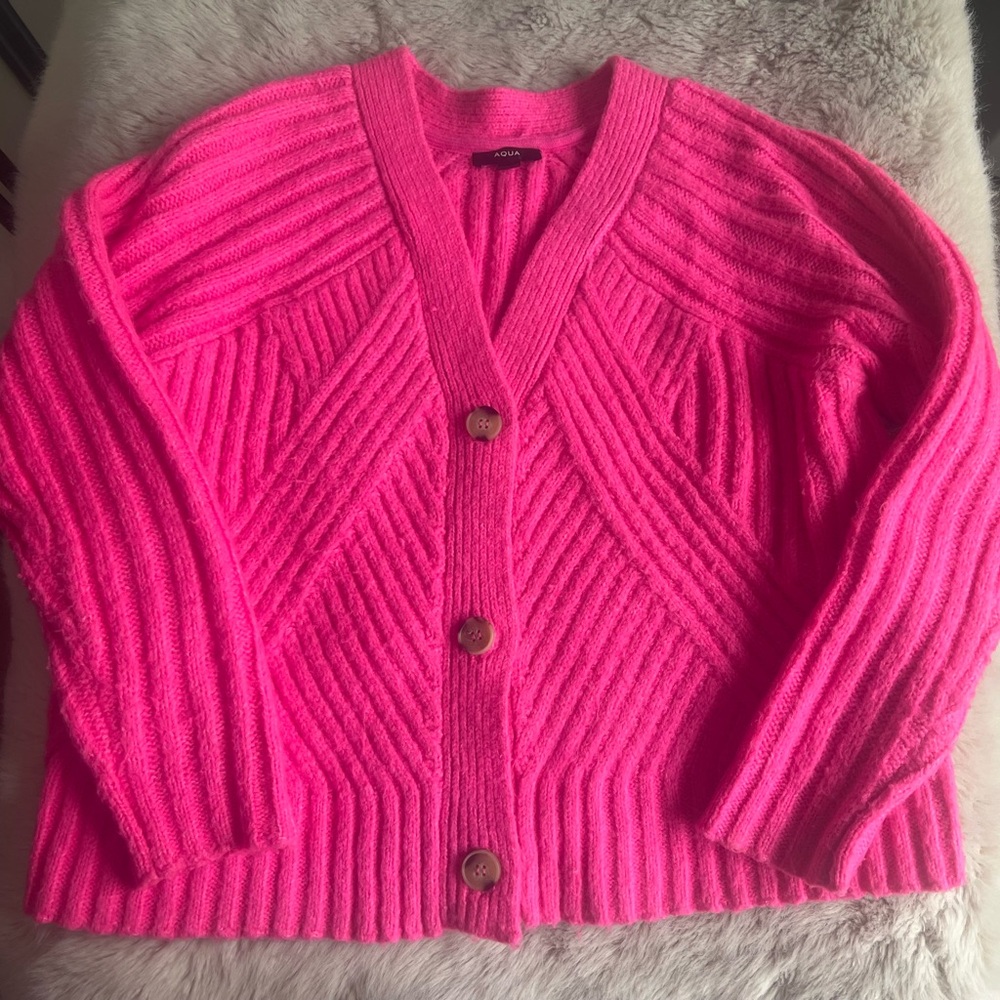 AQUA sweater with bottons